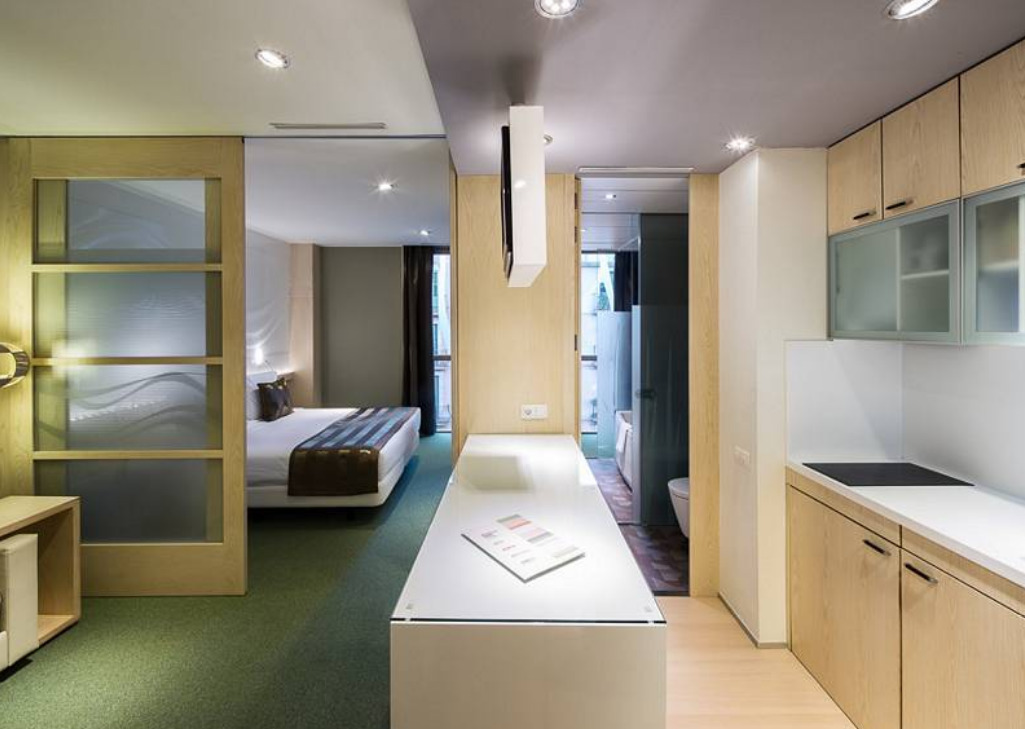 Ako Suite Hotel Барселона Екстериор снимка